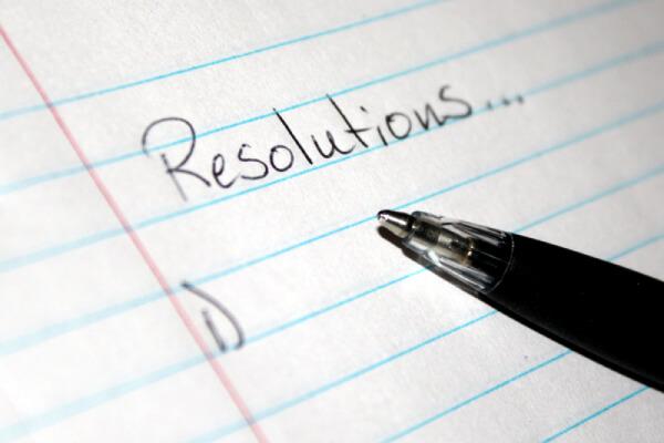 New Years Resolutions